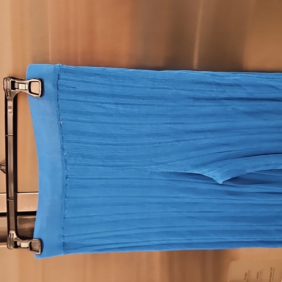 💕ZARA SPECIAL EDITION💕 Ribbed Knit Pants ~ Cobalt Blue Small S NWOT - Picture 10 of 13